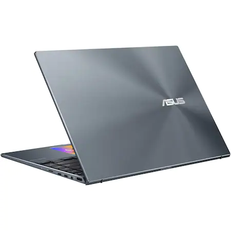 Laptop ultraportabil ASUS Zenbook 14X OLED UX5400EG-KN178T cu procesor Intel® Core™ i7-1165G7, 14", 2.8K, 16GB, 1TB SSD, NVIDIA® GeForce® MX450 2GB, Windows 10 Home, Pine Grey [10]