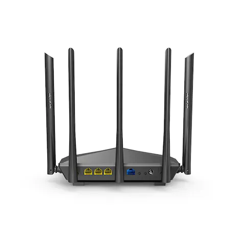 Router wireless Tenda AC11, Gigabit Dual-band AC1200, negru [3]