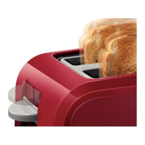 Prajitor de paine Bosch TAT3A014, 980 W, 2 felii, Rosu [3]