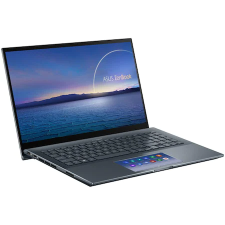 Laptop ASUS Zenbook Pro 15 OLED UX535LI-H2238R cu procesor Intel® Core™ i5-10300H, 15.6", 4K UHD, 16GB, 512GB SSD, NVIDIA® GeForce® GTX 1650 Ti 4GB, Windows 10 Pro, Pine Grey [3]