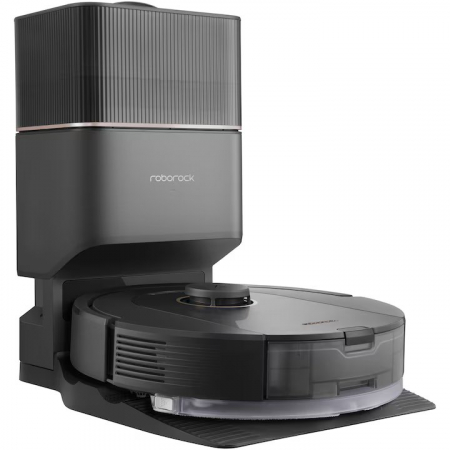 Robot de aspirare Roborock Q5 PRO+ , Q5PRP52-00, aspirator&mop&statie inteligenta de golire automata, 59 W, LiDAR, 5500 Pa, mapare 3D, 5200 mAh, recipient praf: 770 ml, negru [8]