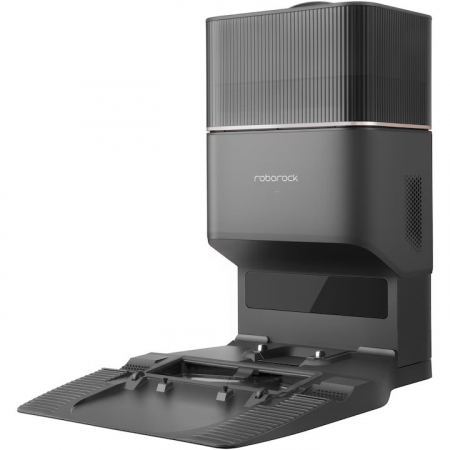 Robot de aspirare Roborock Q5 PRO+ , Q5PRP52-00, aspirator&mop&statie inteligenta de golire automata, 59 W, LiDAR, 5500 Pa, mapare 3D, 5200 mAh, recipient praf: 770 ml, negru [2]