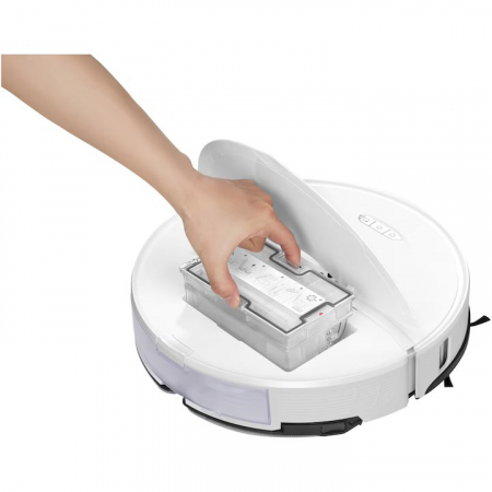 Robot de Aspirare Roborock S8, S802-00, aspirator si mop, 5200 mAh, 6000Pa, recipient praf 400 ml, 4 senzori, 4 harti, 69 W, 180 min autonomie, alb [9]
