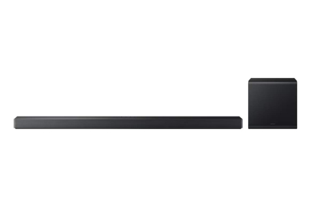 Soundbar Samsung HW-QS700F, 3.1.2, 345W, Bluetooth, Wi-Fi, Subwoofer wireless, Wireless Dolby Atmos, HDMI eARC, Negru Titan [1]