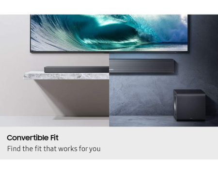 Soundbar Samsung HW-QS700F, 3.1.2, 345W, Bluetooth, Wi-Fi, Subwoofer wireless, Wireless Dolby Atmos, HDMI eARC, Negru Titan [3]