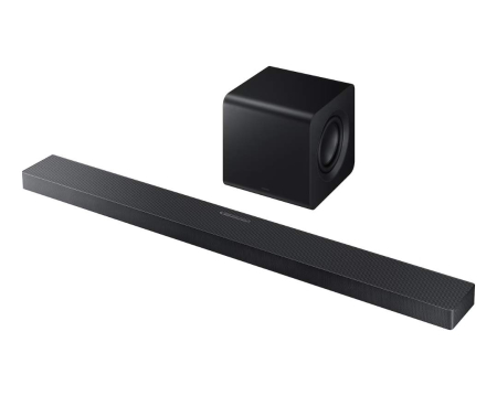 Sisteme Audio & Accesorii - Soundbar Samsung HW-QS700F, 3.1.2, 345W, Bluetooth, Wi-Fi, Subwoofer wireless, Wireless Dolby Atmos, HDMI eARC, Negru Titan