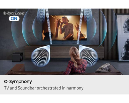 Soundbar Samsung HW-QS700F, 3.1.2, 345W, Bluetooth, Wi-Fi, Subwoofer wireless, Wireless Dolby Atmos, HDMI eARC, Negru Titan [6]
