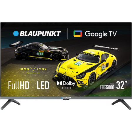 Oferte Televizoare - Televizor Blaupunkt LED 32FBG5000S, 81 cm, Smart Google TV, Full HD, Clasa F