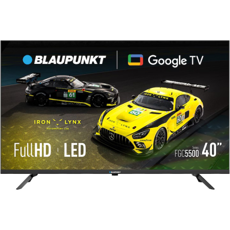 Oferte Televizoare - Televizor Blaupunkt LED 40FGC5500, 101 cm, Smart Google TV, Full HD, Clasa F