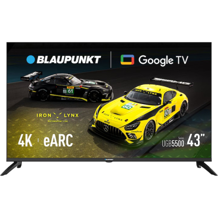 Televizor Blaupunkt LED 43UGB5500S, 109 cm, Smart Google TV, 4K Ultra HD, Clasa G [1]