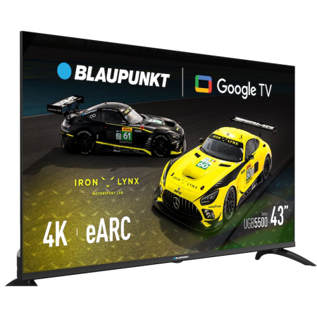 Televizor Blaupunkt LED 43UGB5500S, 109 cm, Smart Google TV, 4K Ultra HD, Clasa G [2]