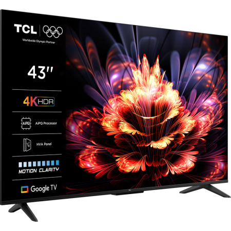 Televizor LED TCL 109 cm 43" 43V6C, Ultra HD 4K, Smart TV, WiFi, CI+ [1]