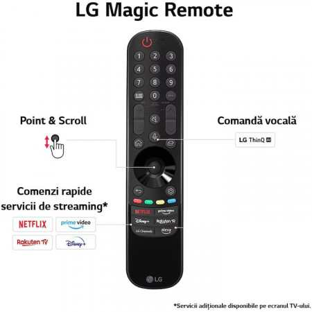 Televizor LG OLED evo 65C31LA, 164 cm, Smart, 4K Ultra HD, 100 Hz, Clasa F (Model 2023) [15]