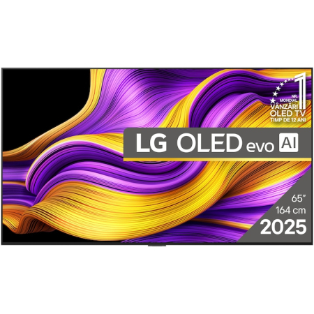 Televizoare 4K Ultra HD - Televizor LG OLED evo 65G51LW, 164 cm, Smart, 4K Ultra HD, 100 Hz, Clasa E (Model 2025)