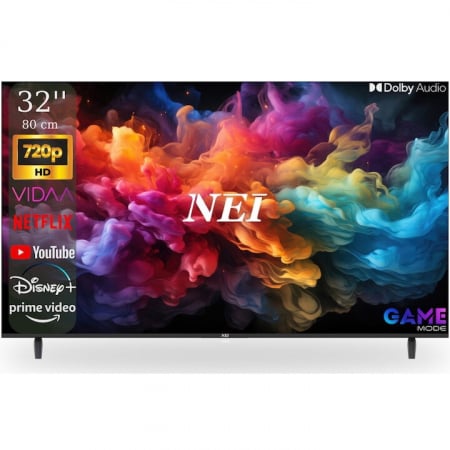 Resigilate - Televizor NEI LED 32NE4901, 80 cm, Smart, HD, Clasa E