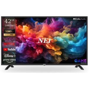 Televizoare Full HD - Televizor NEI LED 42NE5901H, 106 cm, Smart, FullHD, Clasa E