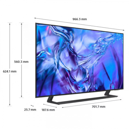 Televizor SAMSUNG LED 43DU8572, 108 cm, Smart, 4K Ultra HD, Clasa G (Model 2024) [5]