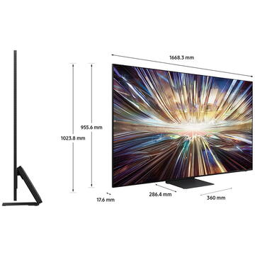 Televizor SAMSUNG MiniLED Neo QLED 75QN800D, 189 cm, Smart, 8K, 100 Hz, Clasa G [6]