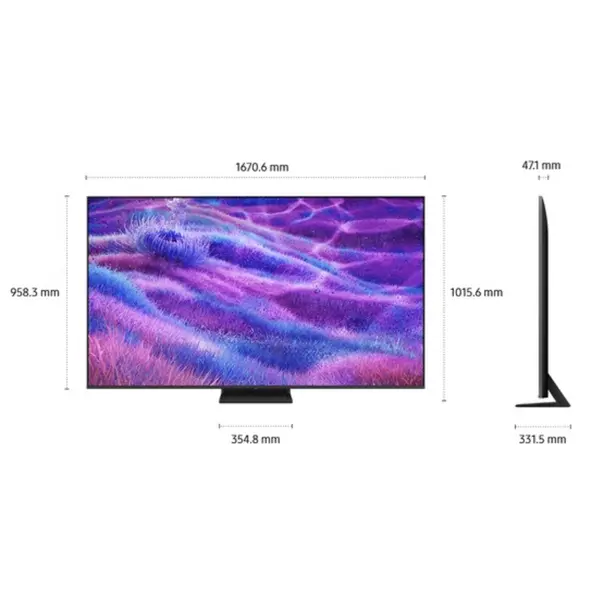 Televizor SAMSUNG MiniLED Neo QLED 75QN80F, 189 cm, Smart, 4K Ultra HD, 100 Hz, Clasa F [3]