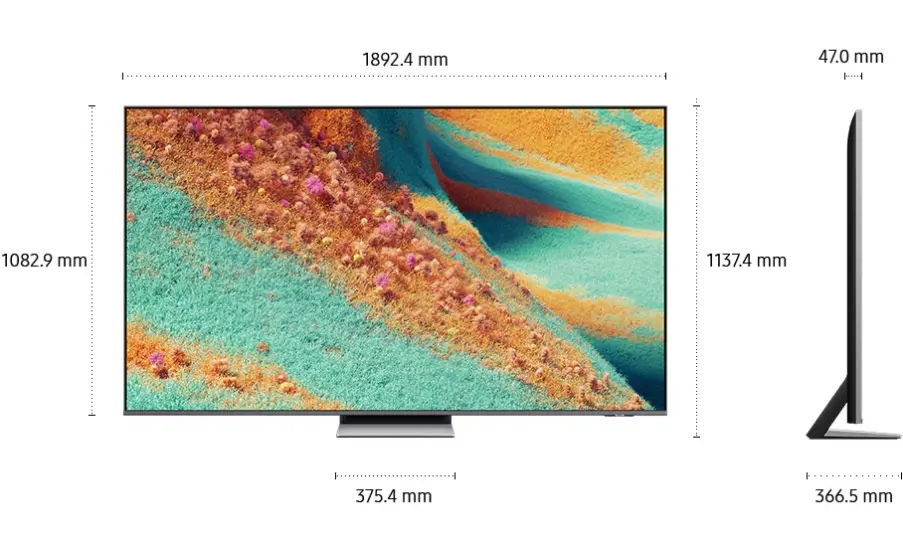 Televizor SAMSUNG MiniLED Neo QLED 85QN85F, 214 cm, Smart, 4K Ultra HD, 100 Hz, Clasa F [6]
