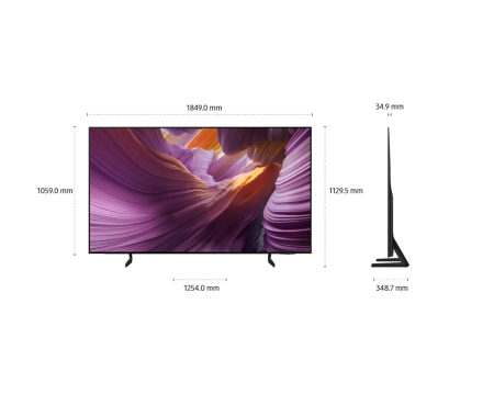 Televizor SAMSUNG OLED 83S85F, 209 cm, Smart, 4K Ultra HD, 100 Hz, Clasa F [2]