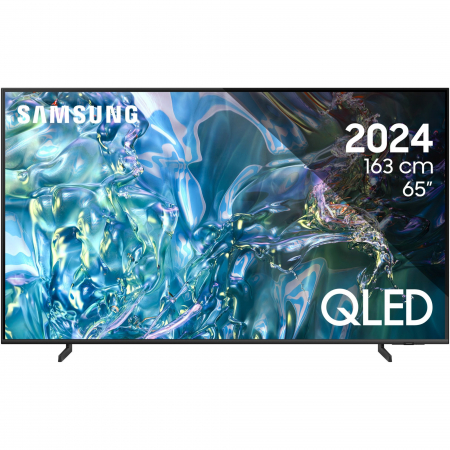 Televizoare si accesorii - Televizor SAMSUNG QLED 65Q60D, 163 cm, Smart, 4K Ultra HD, Clasa E (Model 2024)