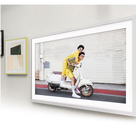 Televizor SAMSUNG Tablou QLED The Frame 32LS03C, 80 cm, Smart, Full HD, Clasa F [7]