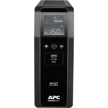 UPS - UPS APC BR1600SI 1600VA/960W, 8 x IEC C13