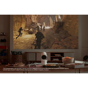 Videoproiector portabil Samsung The Freestyle Gen2, Full HD 1920 x 1080, Wireless, Bluetooth 5.2 [7]