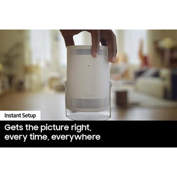 Videoproiector portabil Samsung The Freestyle Gen2, Full HD 1920 x 1080, Wireless, Bluetooth 5.2 [4]