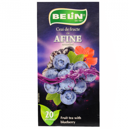 CEAIURI din FRUCTE - Ceai afine 20 pl, 40 gr