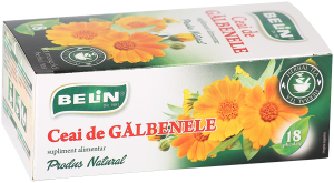 CEAIURI DIN PLANTE - Ceai de gălbenele 18pl, 18 gr
