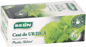 CEAIURI DIN PLANTE - Ceai de urzica 20pl , 36gr