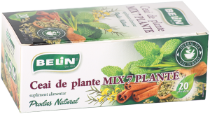 CEAIURI DIN PLANTE - Ceai Mix 7 plante 20 pl, 36 gr
