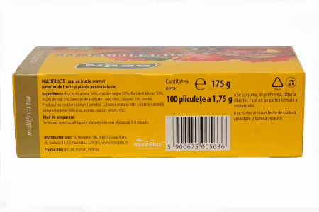 Ceai multifructe 100pl, 175 gr [1]