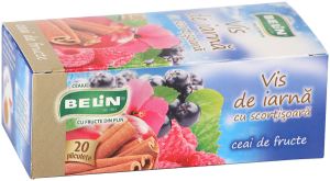 CEAIURI din FRUCTE - Ceai vis de iarna cu scortisoara 20pl. 40gr