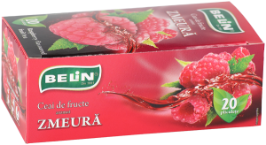 CEAIURI din FRUCTE - Ceai zmeura 20 pl, 40 gr