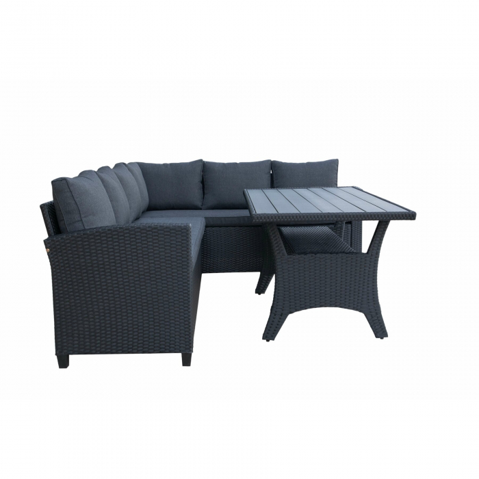 Coltar de Gradina/Terasa + Masa Stockholm, Ratan Sintetic [3]