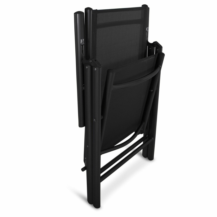 Scaun De Gradina Pliabil Pia , Metal, Negru [7]