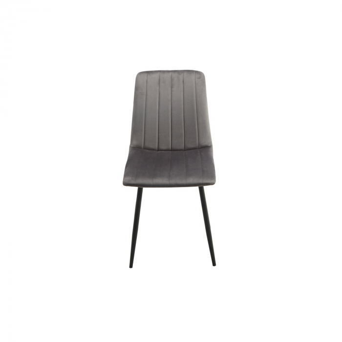 Scaun Isma Velvet Gri [2]