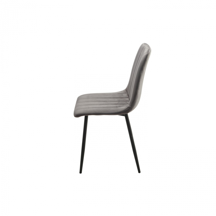 Scaun Isma Velvet Gri [3]