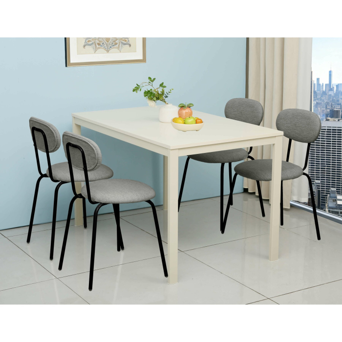 Scaun Jord, Metal/Stofa [4]