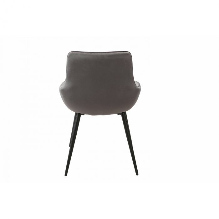Scaun Porto Velvet Gri [5]