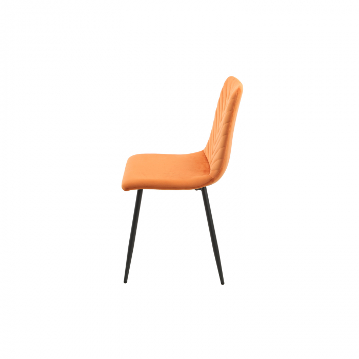 Scaun Vector Velvet Orange [3]