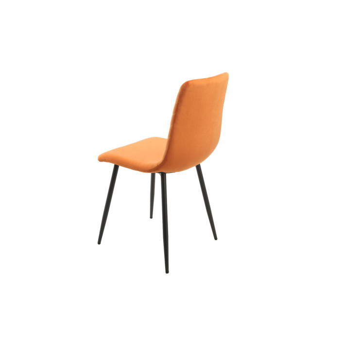 Scaun Vector Velvet Orange [4]