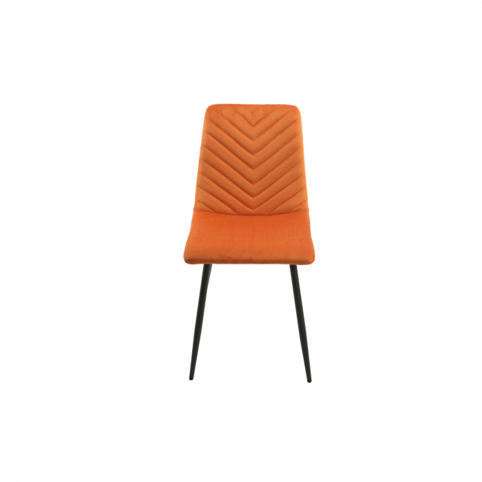 Scaun Vector Velvet Orange [2]