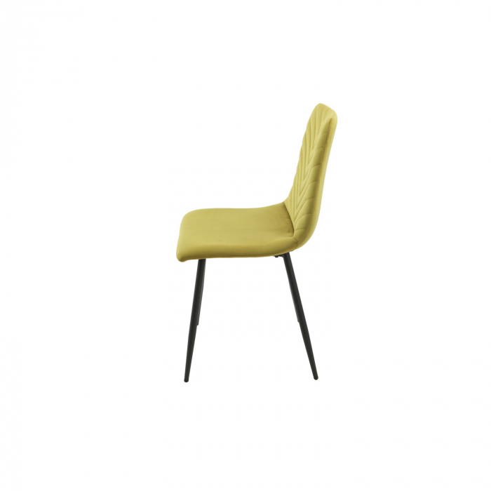 Scaun Vector Velvet Verde Olive [4]