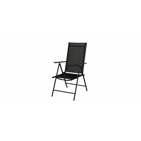 MOBILIER GRADINA - Scaun De Gradina Mona 11320, Pliabil, 58x68x107 cm, Aluminiu, Negru
