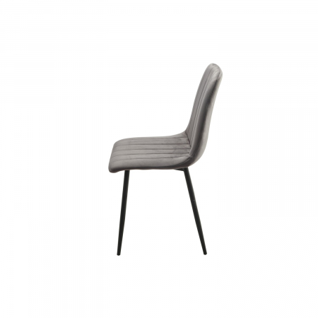 Scaun Isma Velvet Gri [2]