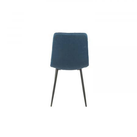 Scaun Savier Velvet Albastru [4]